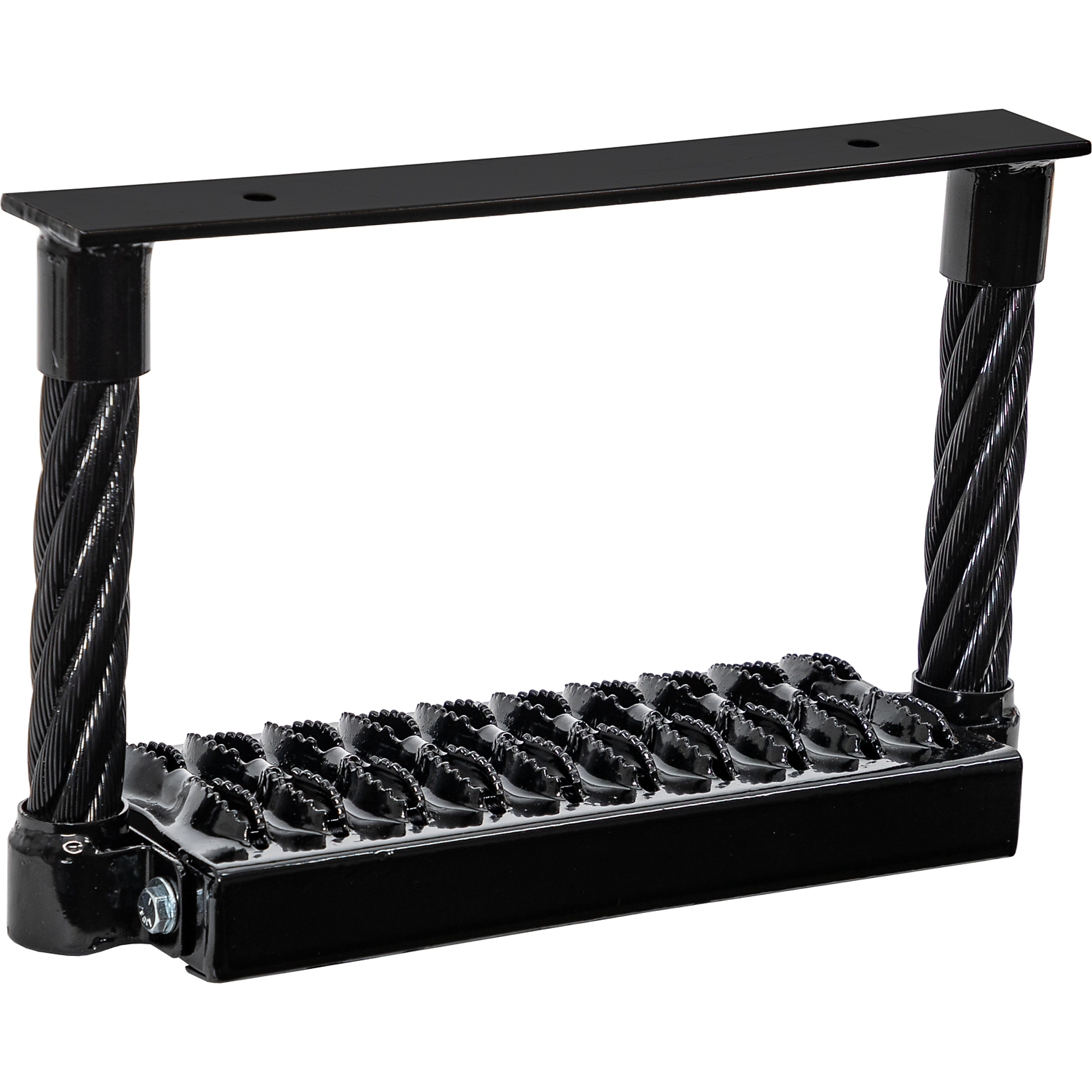 Buyers Products Black Powder Coated Cable Type Truck Step - 9 x 15 x 4.75 Inch Deep, Model # 5230915